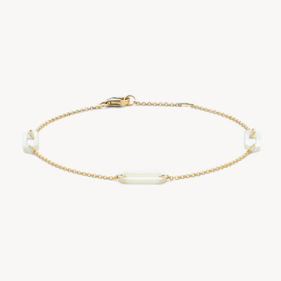 Bracelet 2267YMP - Or 14k avec Nacre