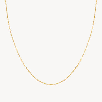 Fijne ketting in 14k geel goud met subtiele schakels.