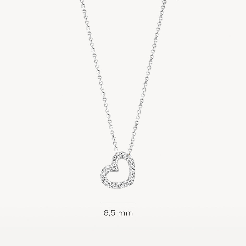 585er Weißgoldene Halskette Blush Jewels 3072WZI Blush Gold