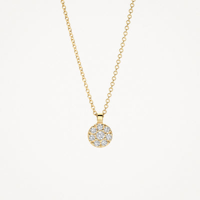 Collier 3206YZI - Or 14k avec Zircone