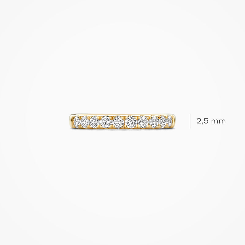 Lab diamonds Ringe LG1014Y - 585er Gelbgold