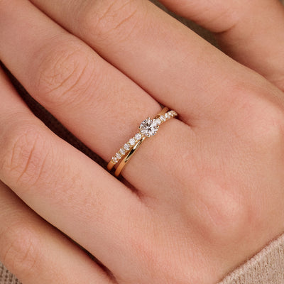 Lab Diamonds Ring LG1059Y - 14k Gold