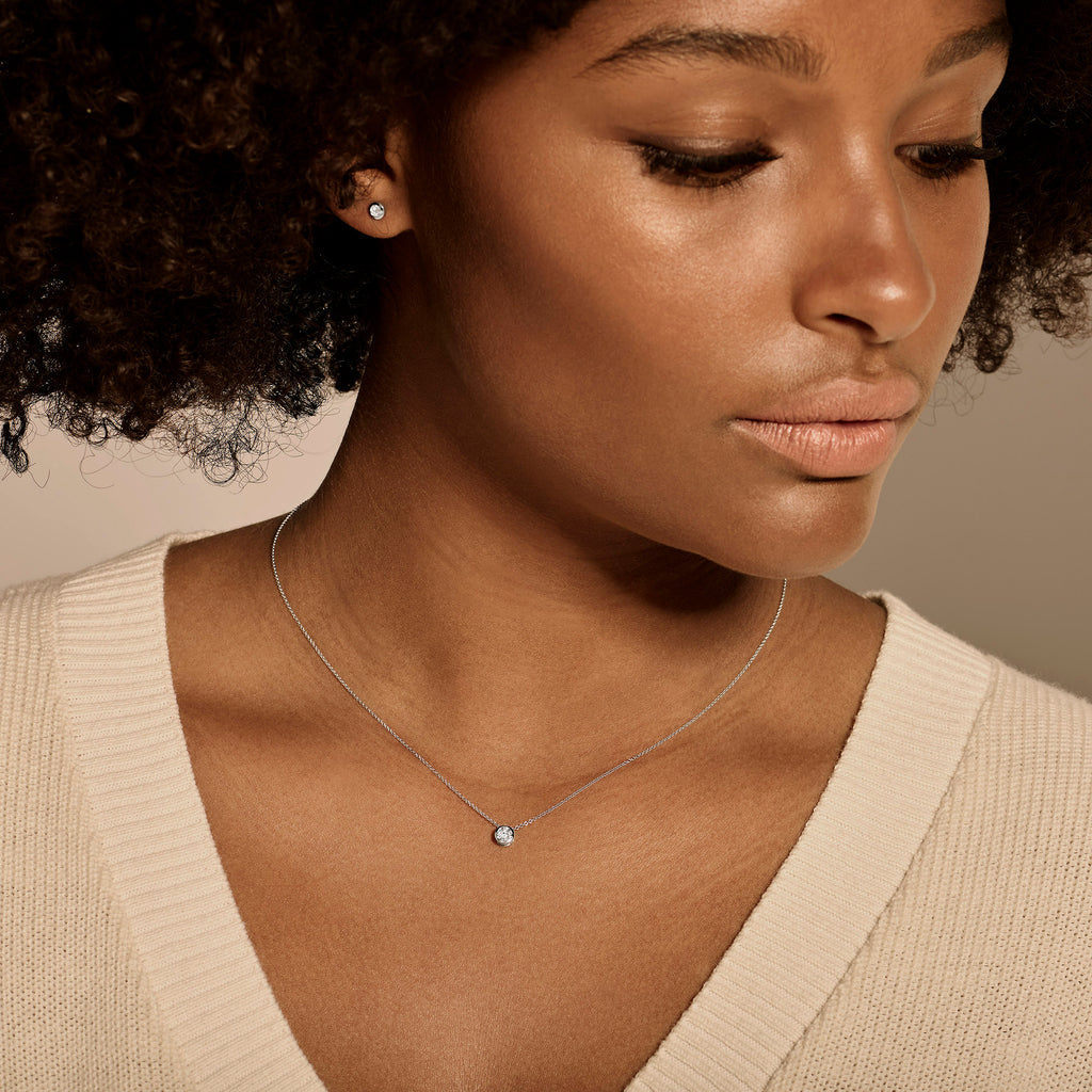 14k Wit goud Collier Blush Jewels 3601WDI Blush Gold Jewels nlNL