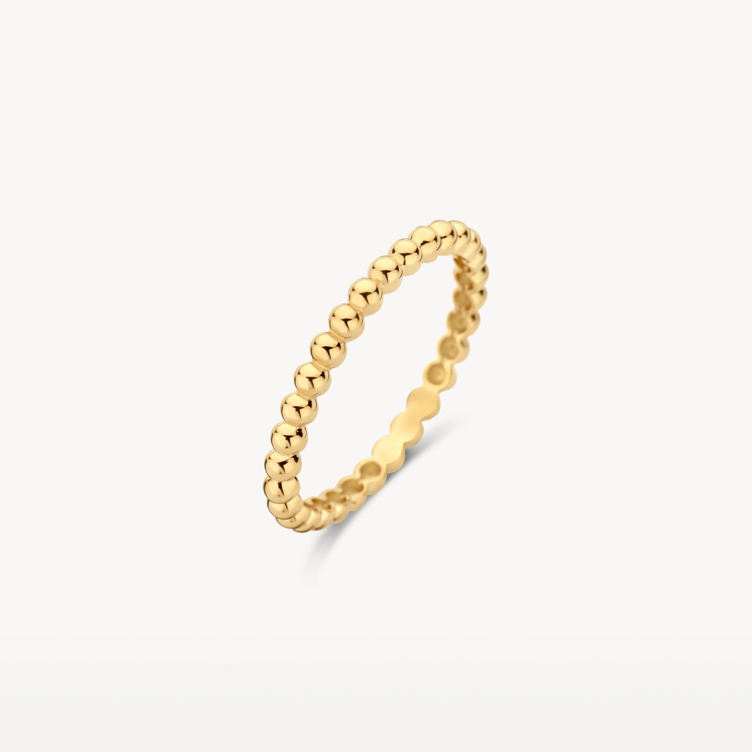 Bolletjes ring ⌀ 2 mm 14k Goud