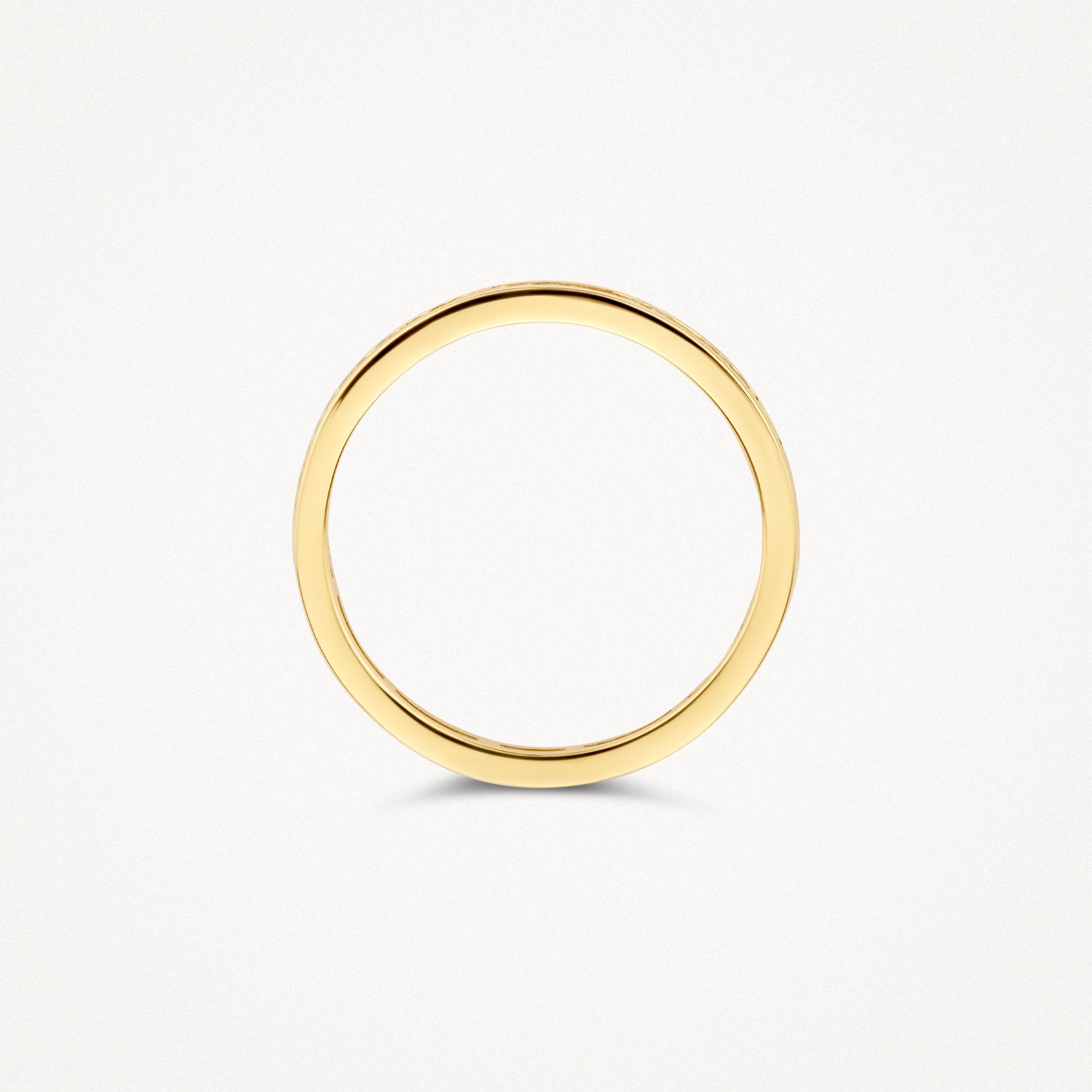 Ring 1138YZI - 14k Yellow Gold with Zirconia