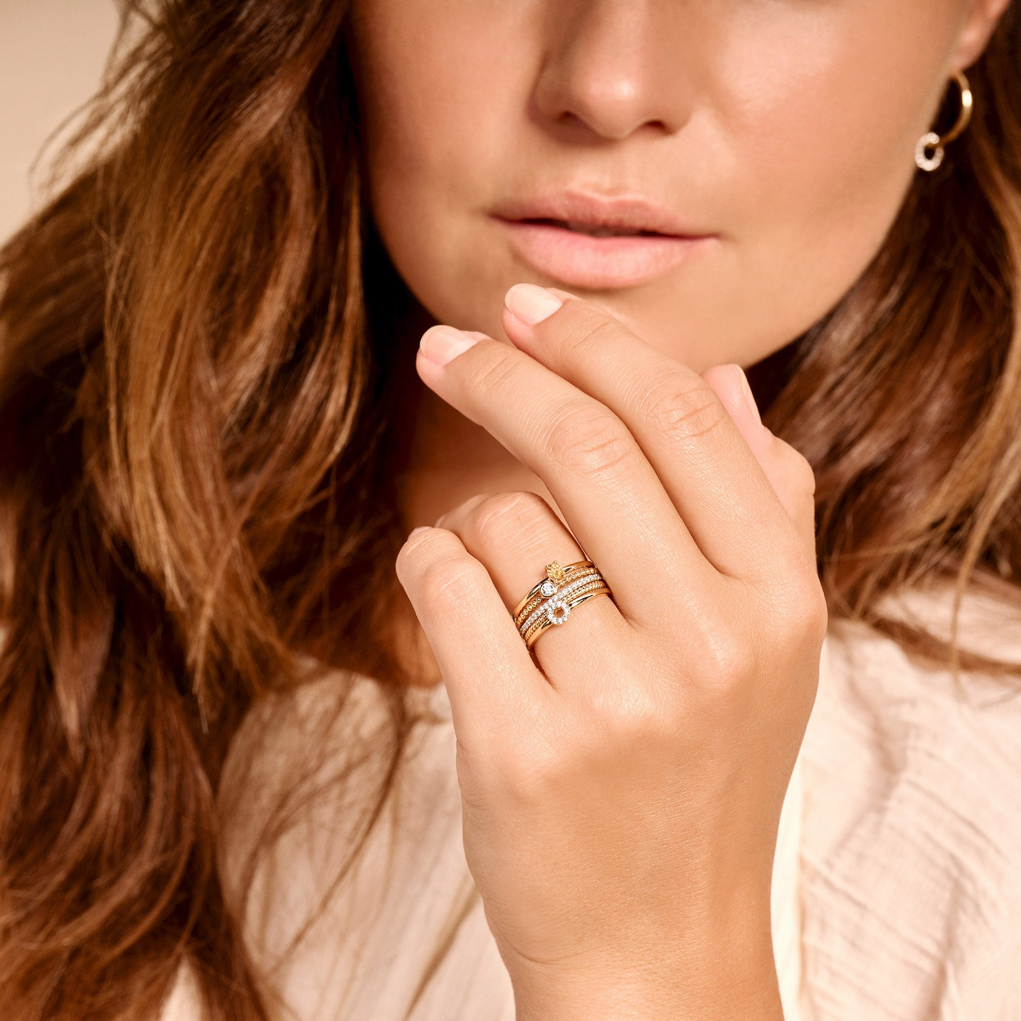 14k Yellow Gold Ring Blush Jewels 1204YCI Blush Gold Jewels
