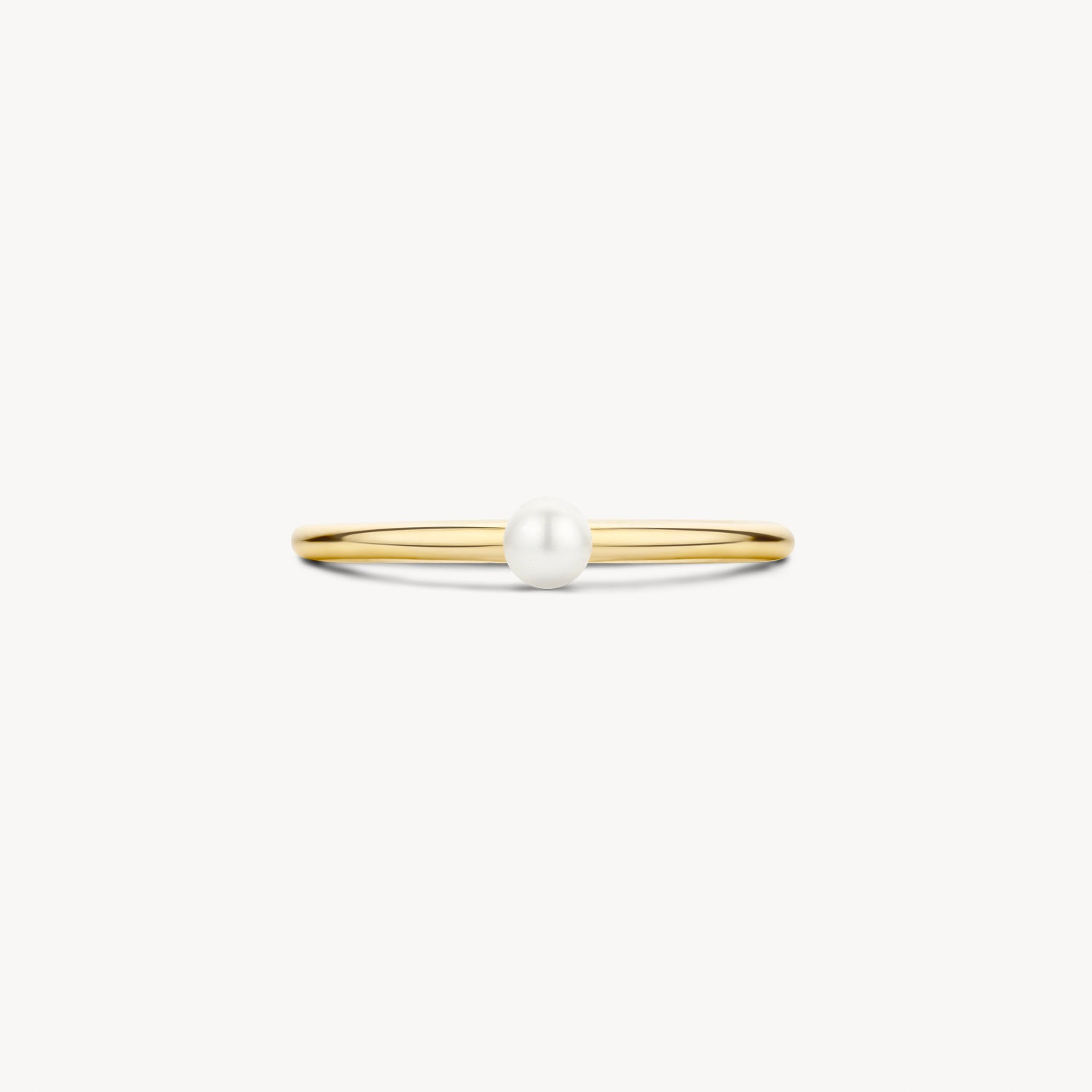Ring 1213YPW - 14k Yellow gold with Pearl