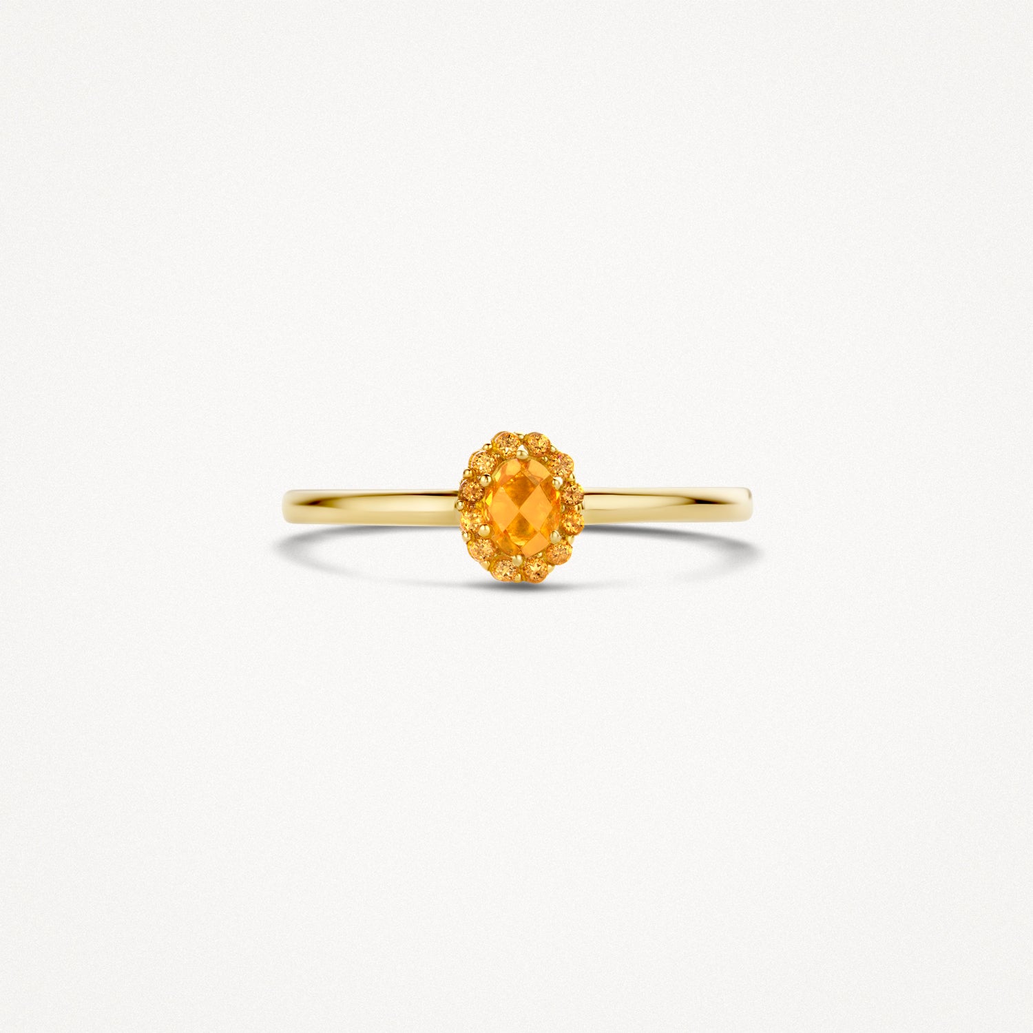 Ring 1226YCI - 14k Yellow gold with Citrine