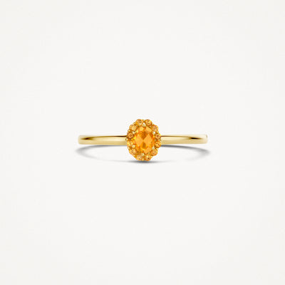Ring 1226YCI - 14k Yellow gold with Citrine
