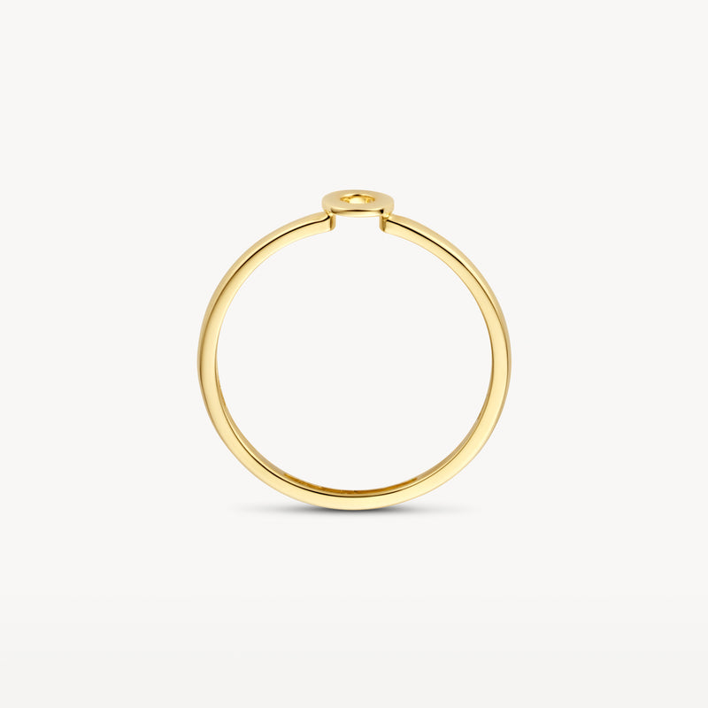 14k Yellow Gold Ring - Blush Jewels - 1233YGO – Blush Gold Jewels