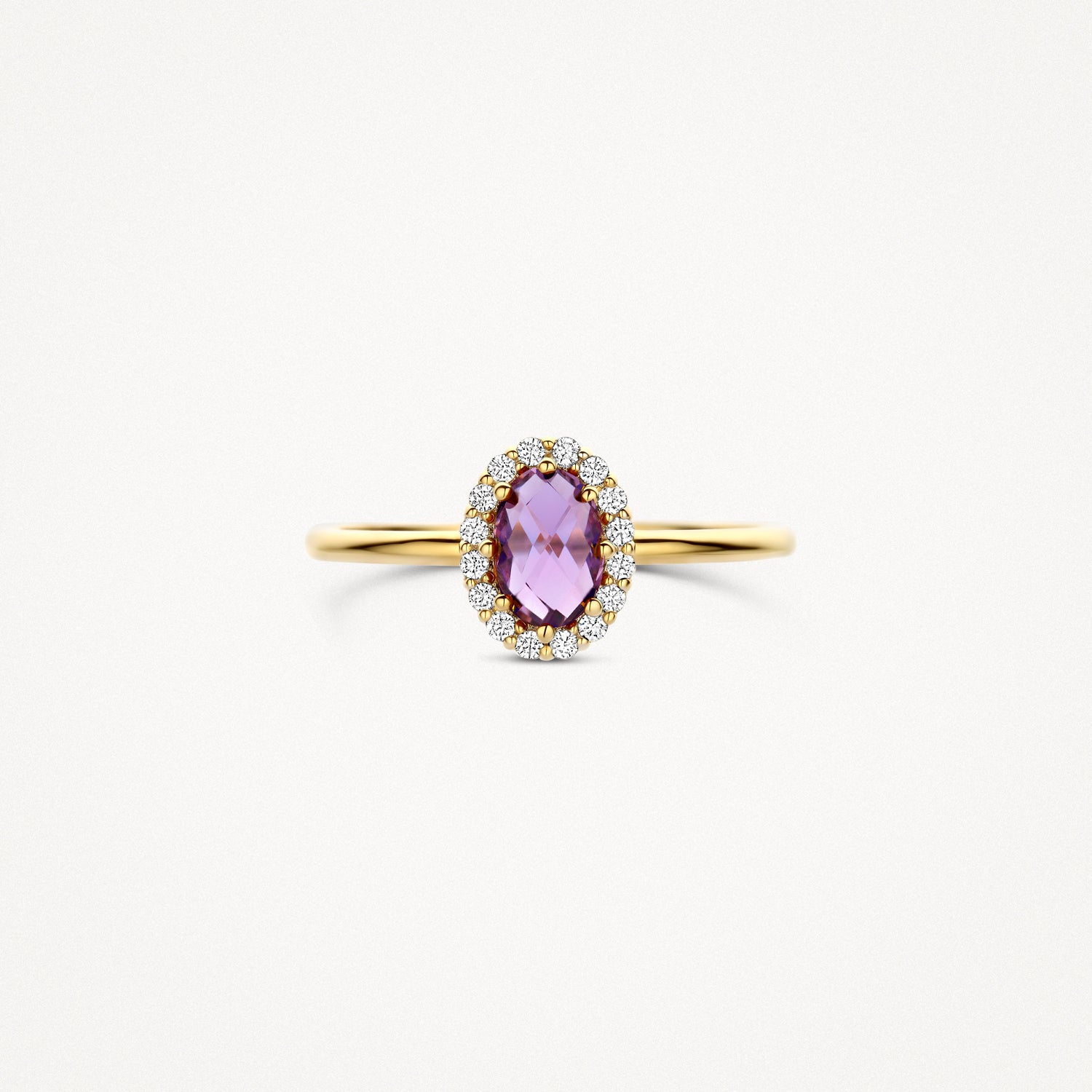 Bague 1271YAM - 14k or avec Améthyste