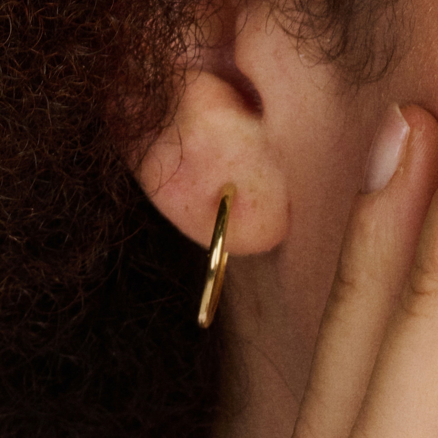 Créoles classiques 20 mm en or jaune 14 carats