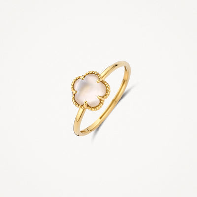 Bague 1280YMQ - Or 14k avec Nacre