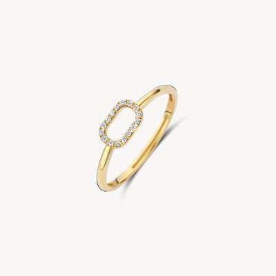 Bague 1289YZI - Or 14k avec Zircone
