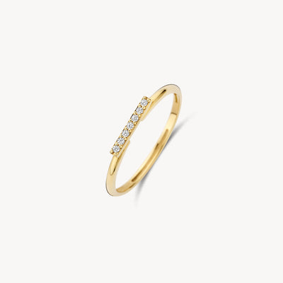 Bague 1290YZI - Or 14k avec Zircone