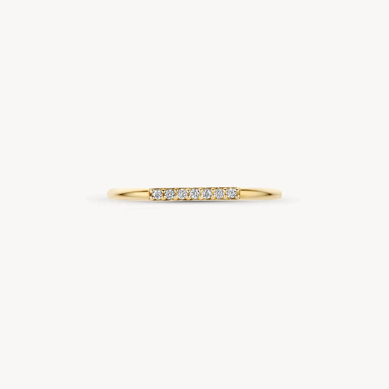 Ring 1290YZI - 14k Gold with Zirconia