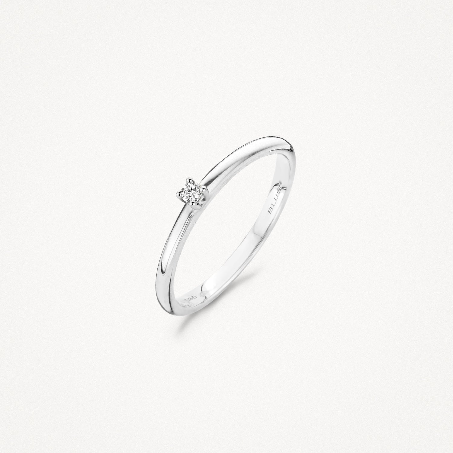 Diamanten ring 1600WDI - 14k Wit goud