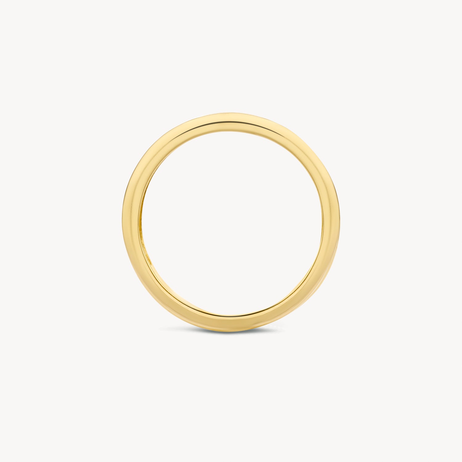 Ring 1607BDI - 585er Gelb- und Weißgold mit Diamant