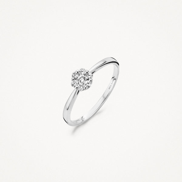 Bague De Mariage Or Blanc 14 Carats Avec Diamant Simulé 3,50 Carats – Taille 7,5, Disponible En Plusieurs Tailles