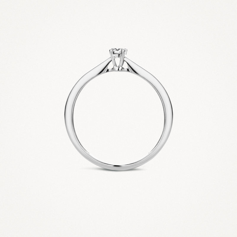 Ring 1622WDI - 14k White gold with Diamond