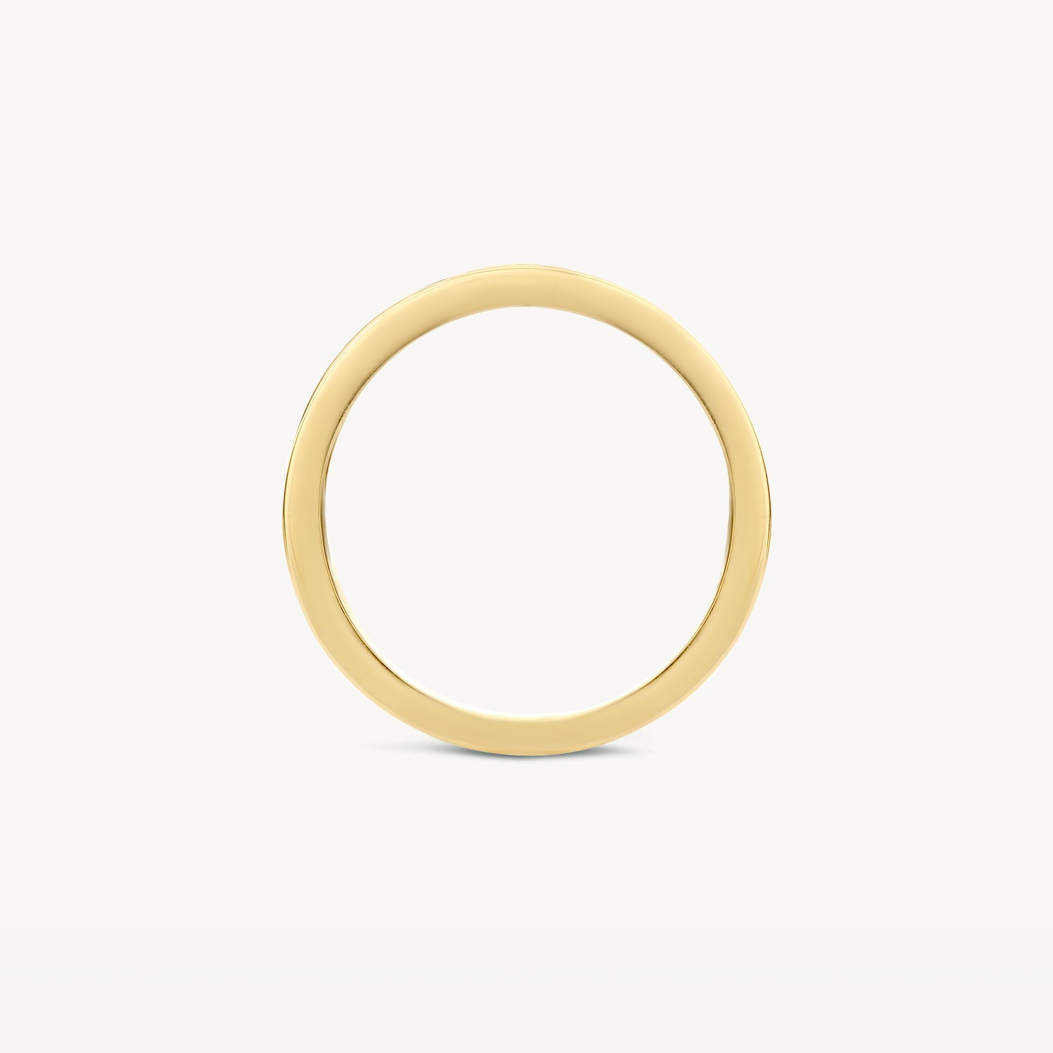 Ring 1630BDI - 585er Gelb- und Weißgold mit Diamant