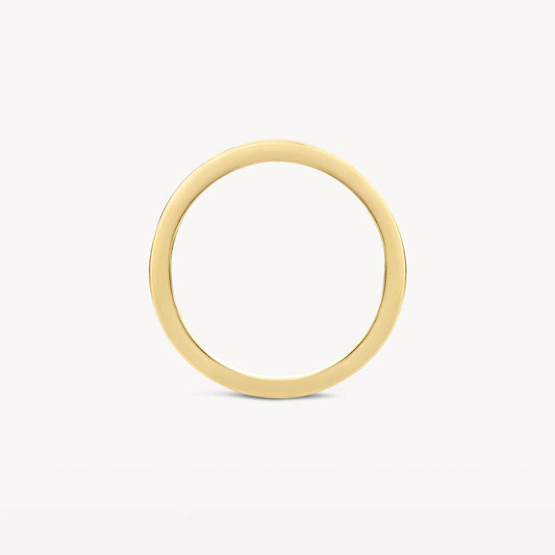 Ring 1630BDI - 585er Gelb und Weißgold mit Diamant