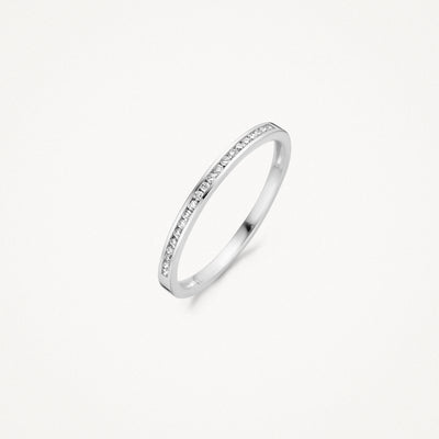 Diamond ring 1631WDI - 14k White gold