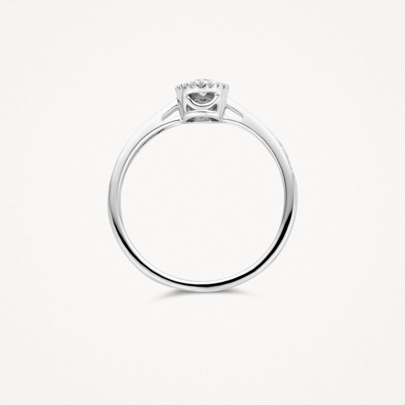 Ring 1650WDI - 585er Weißgold mit Diamant