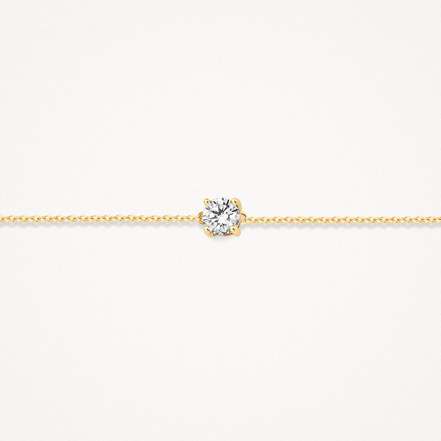 Bracelet 2166YZI - Or jaune 14 carats avec zircons