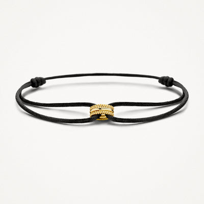 Bracelet 2175YGO - 14k Yellow Gold with silk cord