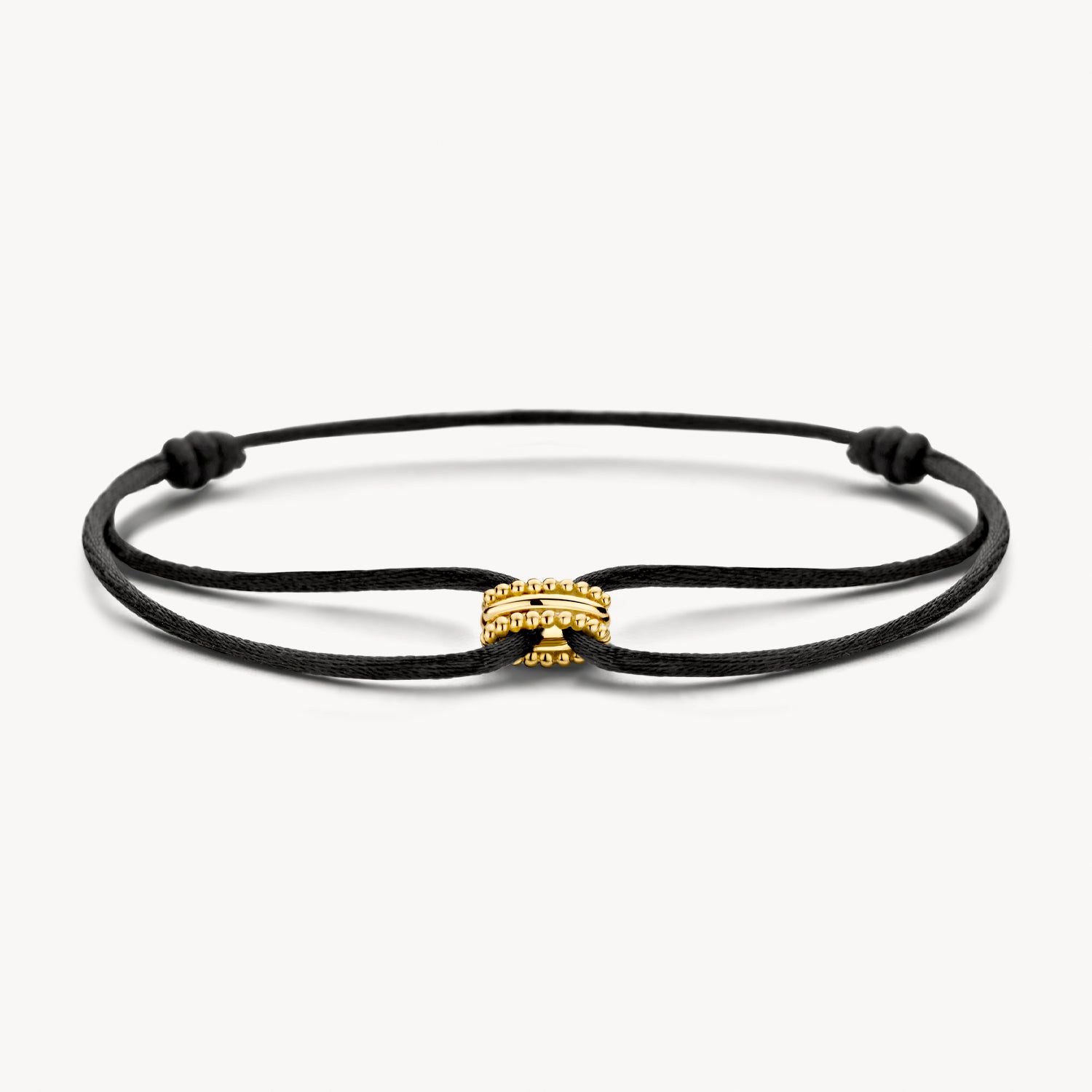 Bracelet 2176YGO - 14k Yellow Gold with silk cord