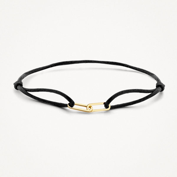 Bracelet 2180YGO - 14k Yellow Gold with silk cord