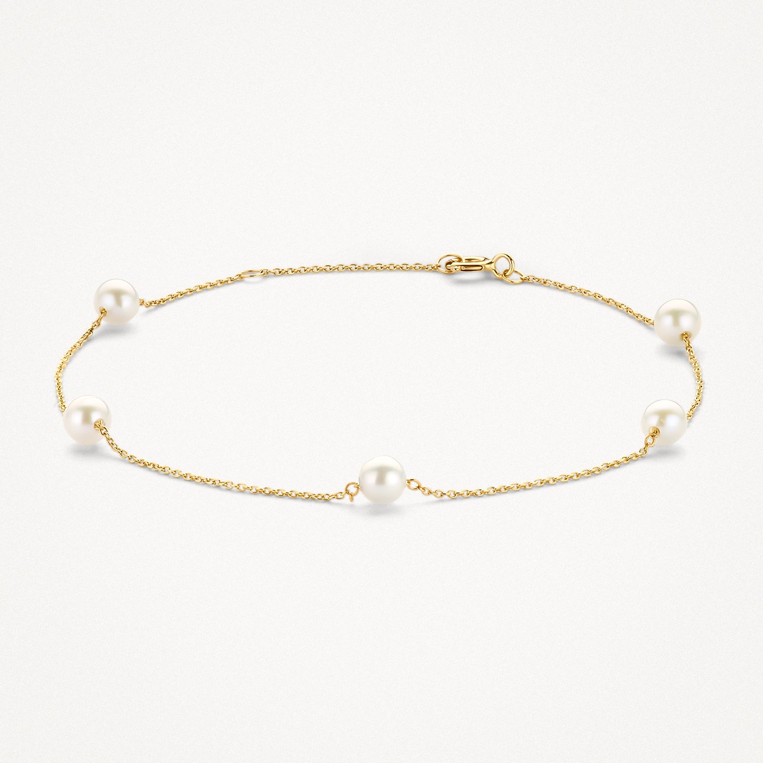 Armband 2248YPW - 14k Geelgoud met Parels