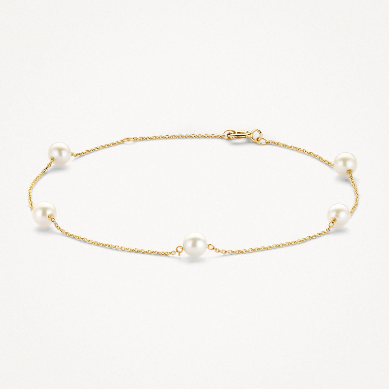 Bracelet 2248YPW - Or jaune 14k avec perles