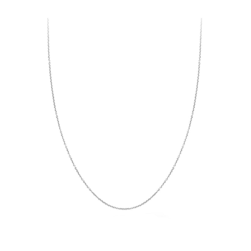 Necklace 3010WGO/80 - 14k White Gold