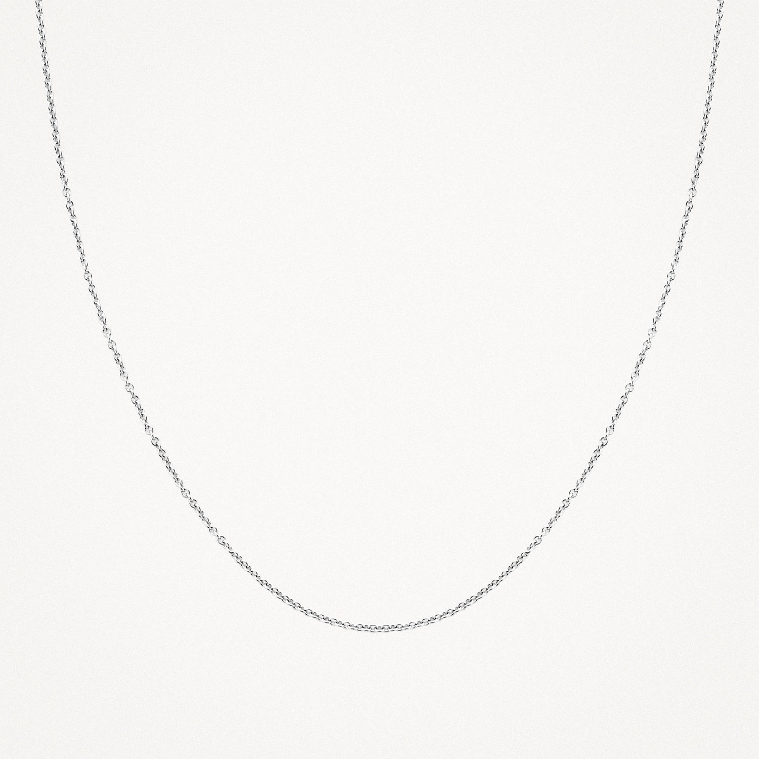 Necklace 3046WGO/42 - 14k White Gold