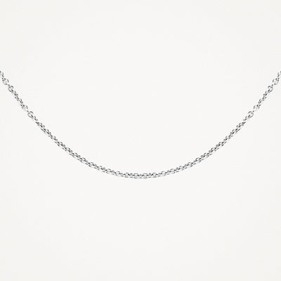 Necklace 3046WGO/45 - 14k White Gold
