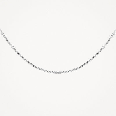 Necklace 3046WGO/80 - 14k White Gold