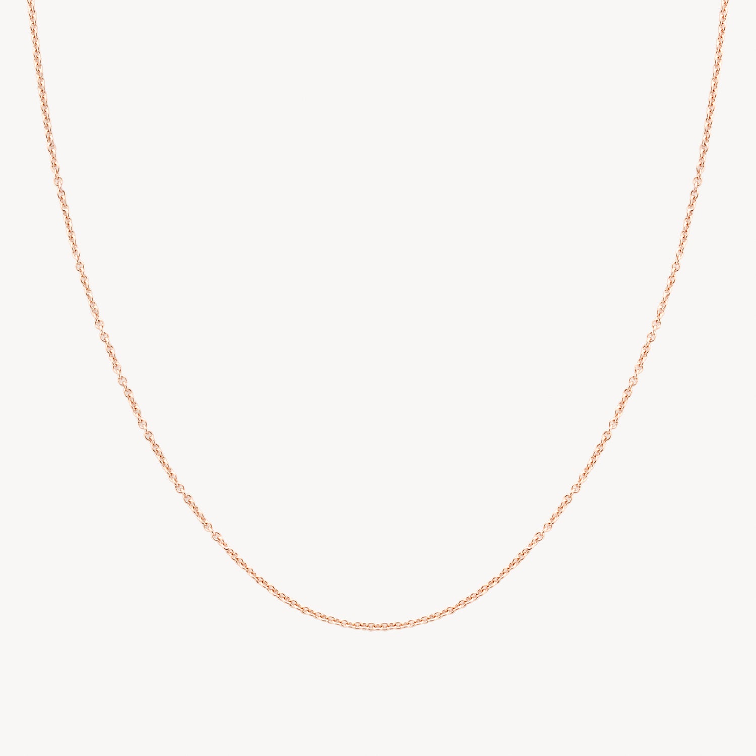 Ketting 3058RGO/45 - 14k Rosé goud