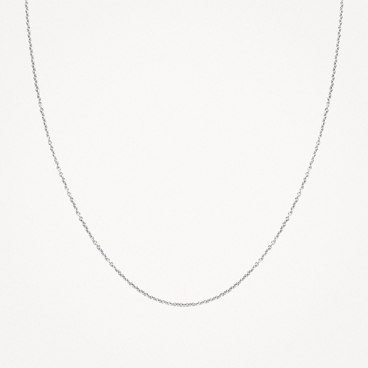 Ketting 3058WGO/42 - 14k Wit Goud