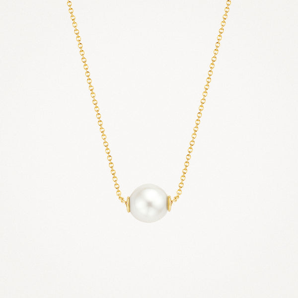 Necklace 3076YPW - 14k Gold with Pearl