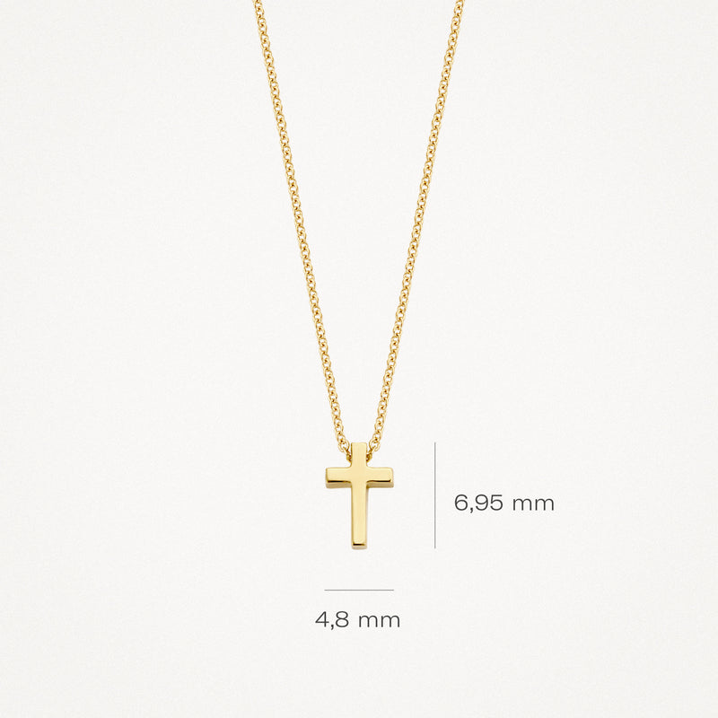 BOBIJOO Jewelry - Hanger Ketting Kruis van Malta of St. John 316L Roestvrij Staal Golden Plated Ketting Templar BOBIJOO Jewelry - Hanger Ketting Kruis van Malta of St. John 316L Roestvrij Staal Golden Plated Ketting Templar