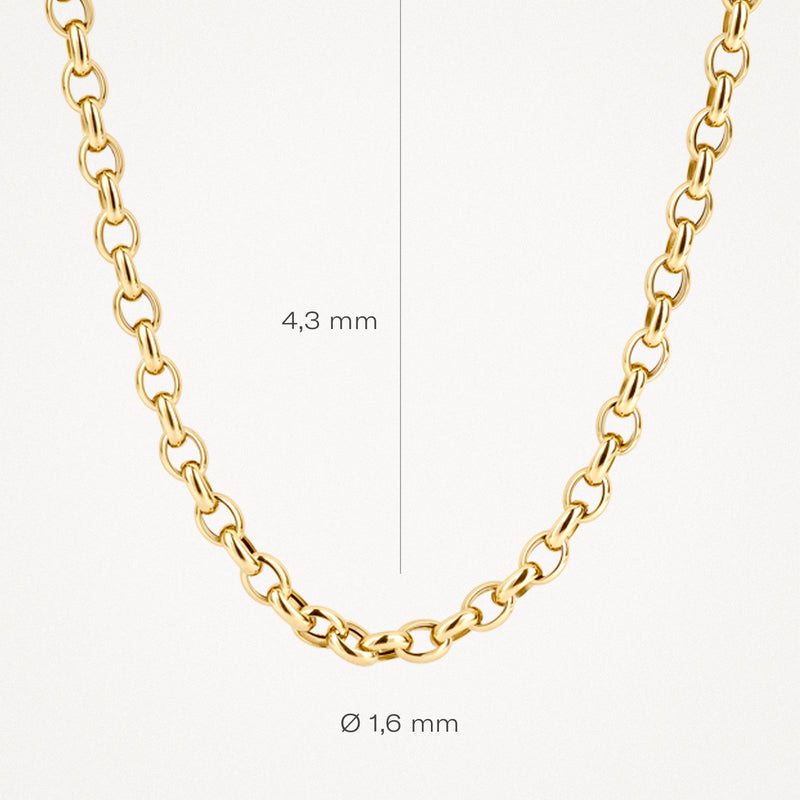 Necklace 3095YGO - 14k Yellow Gold