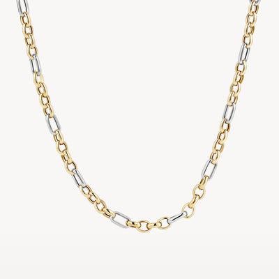 Necklace 3100BGO - 14k Yellow and White Gold
