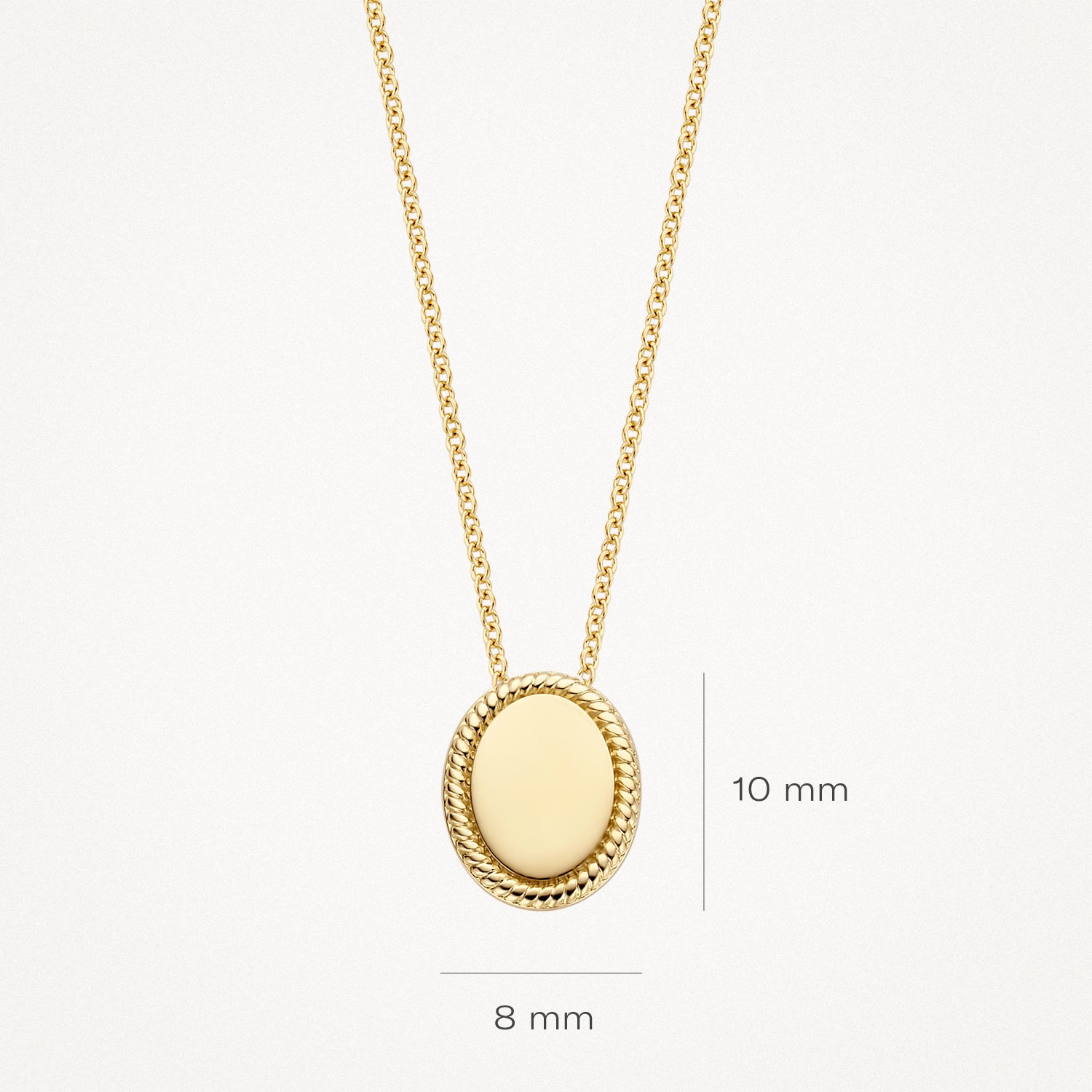 Necklace 3123YGO - 14k Yellow gold
