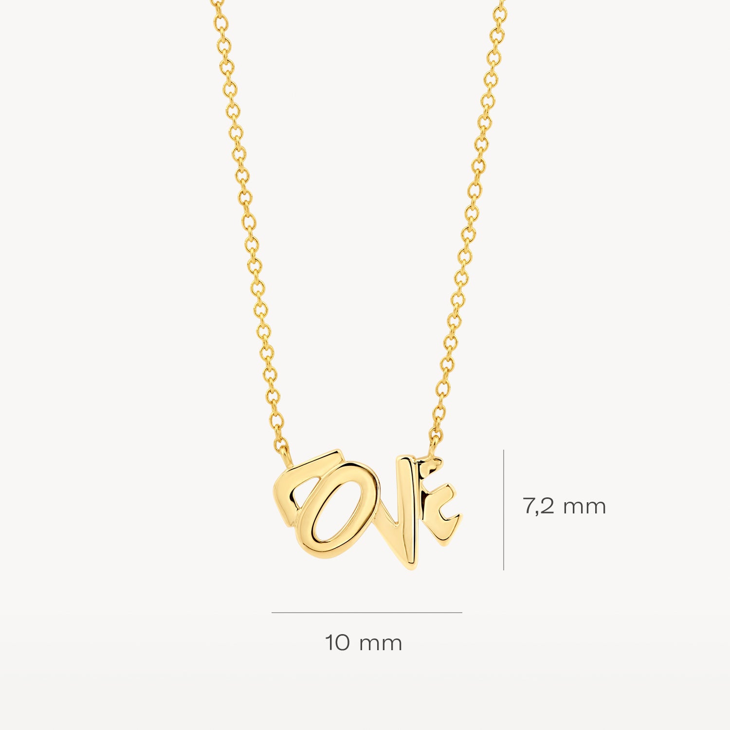 Collier 3148YGO - Or jaune 14k