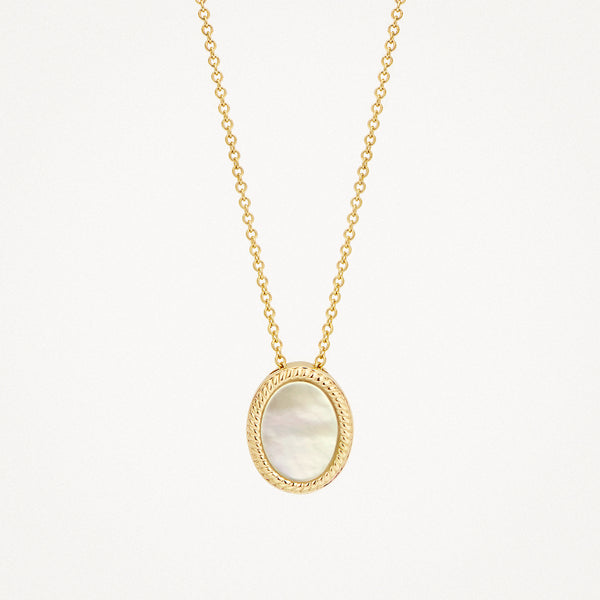 Necklace 3154YMP - 14k Yellow gold with Mother of Pearl