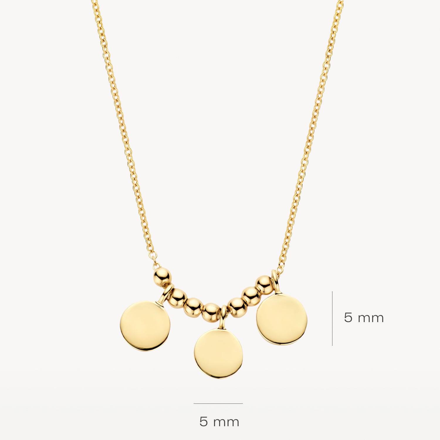 Necklace 3170YGO - 14k Yellow gold