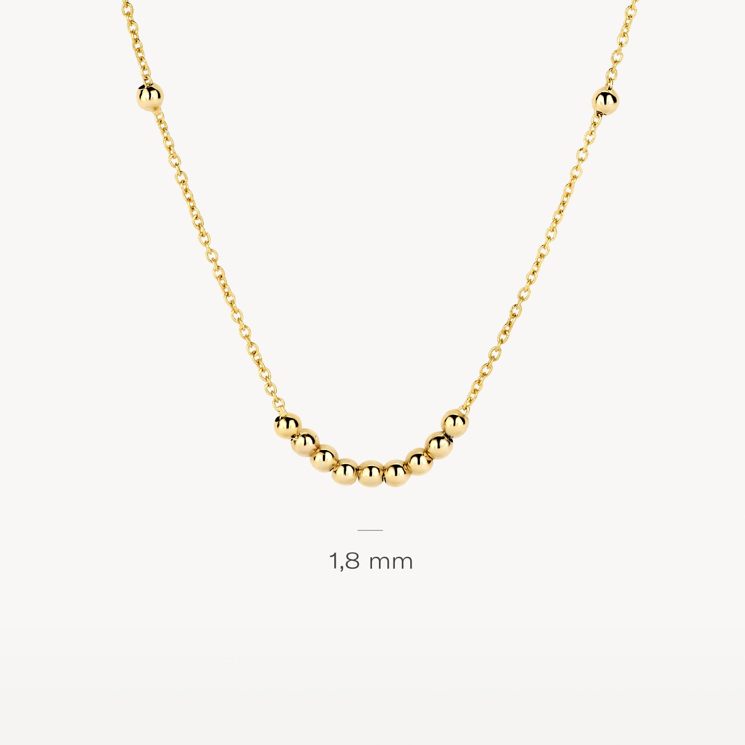 Collier 3182YGO - 14k Geelgoud