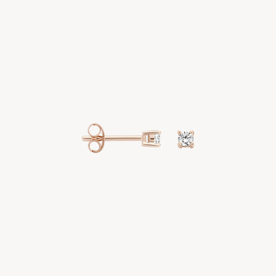 Ohrstecker 7211RZI - 585er Rose Gold mit Zirkonia